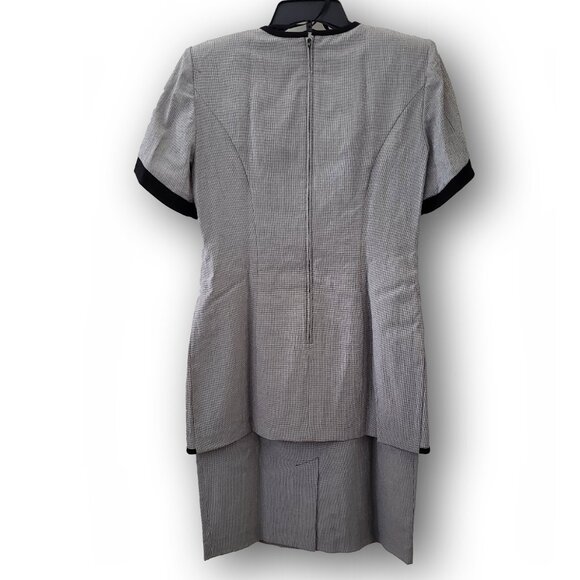 Vintage Sunshine Starshine Faux Two-Piece Dress - Size 10, RN52438 - Picture 7 of 14